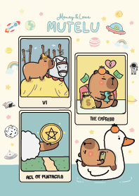 คาปิบาร่าน่ารัก : มูเตลู การเงิน&ความรัก