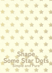 Shape Some Stars Dots Pale lime light