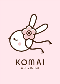 KOMAI white rabbit
