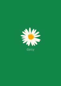 SIMPLE FLOWER - daisy / green -