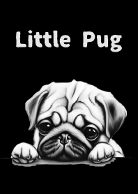 小巴哥_手繪風格1(黑)