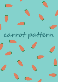 carrot pattern:greenpink