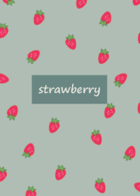 strawberry_pattern #dustygreen