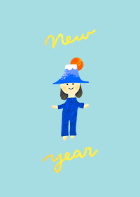 New Year Girl