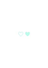 SIMPLE HEART 2 (S)  - WHxPASTEL 017