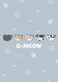Q-meow1 - light steel blue