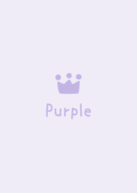 คอลเลกชันสาว ๆ -มงกุฎ- สีม่วง