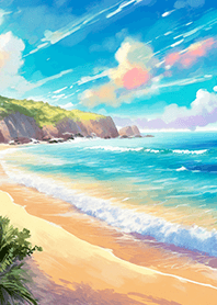 Beautiful real scenery(Summer-686)