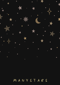 MANY STARS-DUSKY BLACK 25