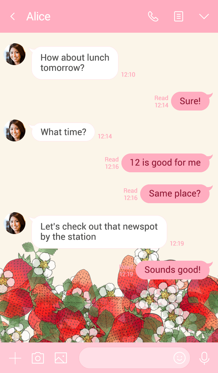 Strawberry !