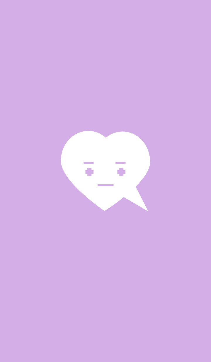 Expressionless simple(purple2)