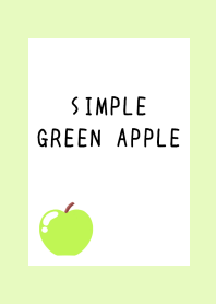 SIMPLE GREEN APPLE/YELLOW GREEN