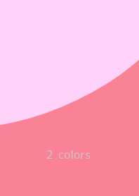 2 colors pink