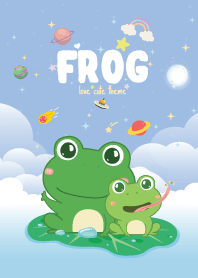 Frog Sea View Blue