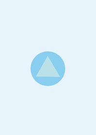 薄型の単純な三角形