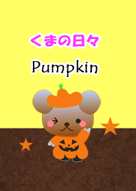 Bear daily(Pumpkin)