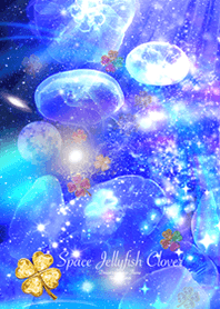 Space Jellyfish Clover