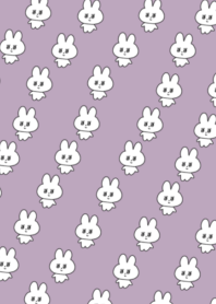 many rabbits (black purple)
