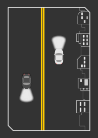 DRIVING IN MIDNIGHT CITY