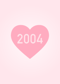 2004年生まれ/シンプルピンク着せ替え