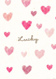 Pretty heart watercolor22 from Japan