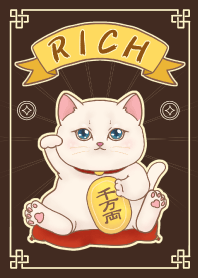 The maneki-neko (fortune cat)  rich 29