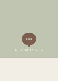 SIMPLE(beige green)V.1453b