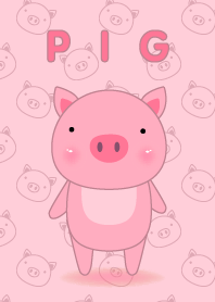 Simple Cute Pig Theme Vr.2