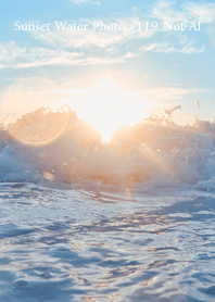 Sunset Water Photo #119 Not AI