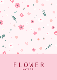 FLOWER PINK NATURAL 13