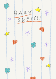 baby sketch