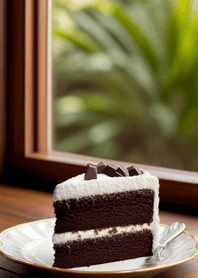 Coffee strawberry chocolate cake DEb34c