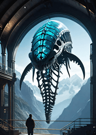 Whale bones E3ffDD