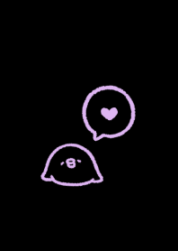 Chill out chick.(black4-09)