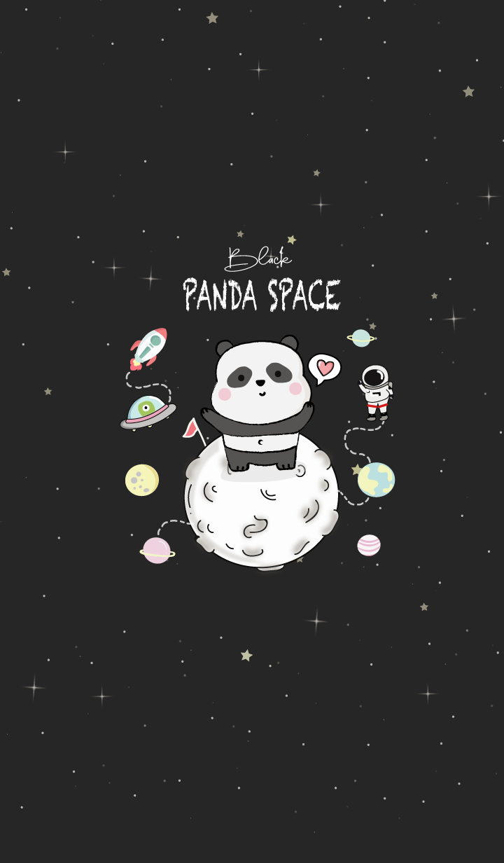 Panda On Space.