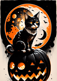 halloween cat bEfEC5