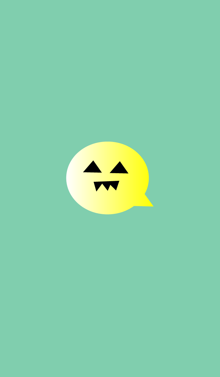 simple Halloween(green1)