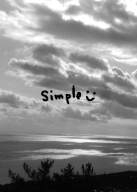 Monochrome picture Smile9 from Japan