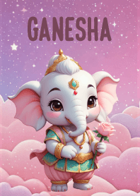 Cute Ganesha For  Wealthy Theme