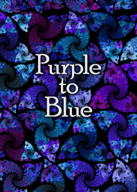 Purple to Blue