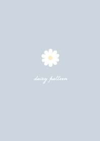 daisy simple  sky gray