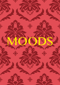 癒しの「赤」「紫」オーナメント柄