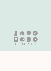 SIMPLE(beige green)V.768b