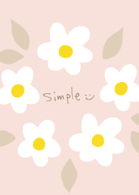 White floral circle23 from Japan