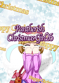 Pantherish Christmas Girl26