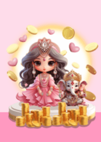 Tuesday Ganesha&Lakshmi:Wealth & Love