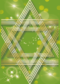 Yellow Green : Hexagram that brings luck