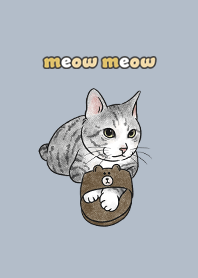meowneko4 / slate blue