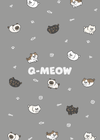 Q-meow3 - dim grey