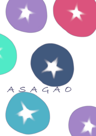 Asagao summer flower